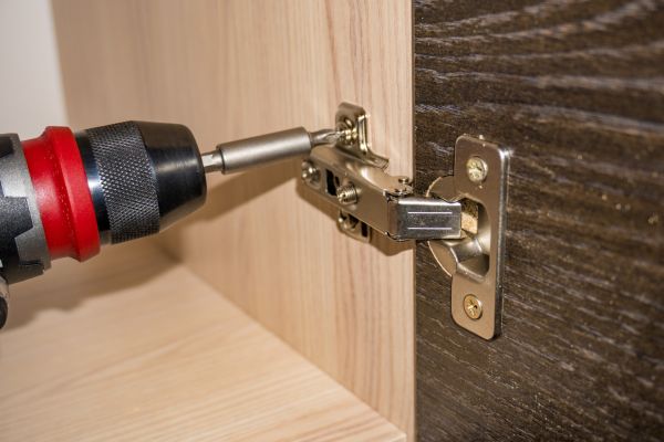 Cabinet Hinge Replacement in The Colony