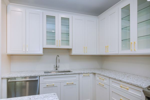 Wood Cabinet Installation in The Colony