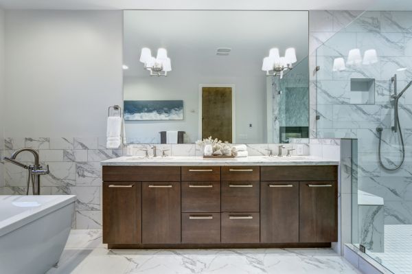 Bathroom Storage Installation in The Colony